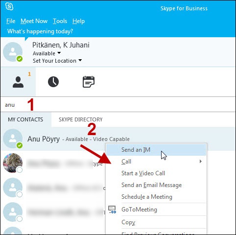 Skype For Business Helpdesk