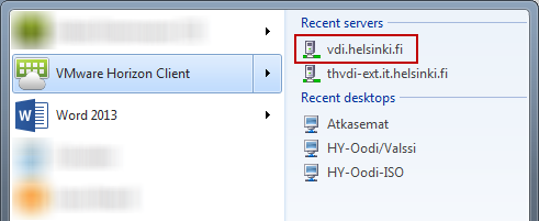 vmware vdi client