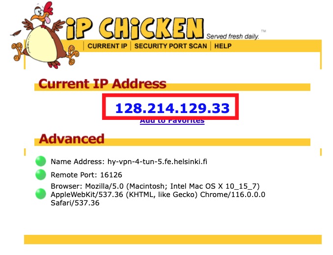 IP Chicken - Served Fresh Daily