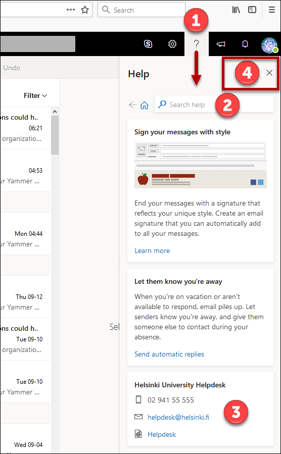 how to change email signature in outlook webmail