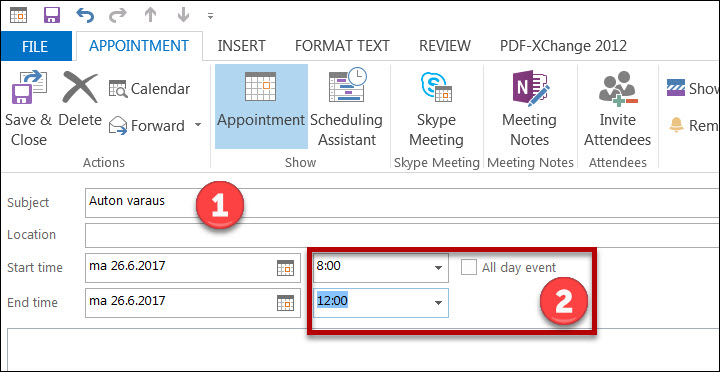 Booking a meeting room (Outlook) | HELPDESK